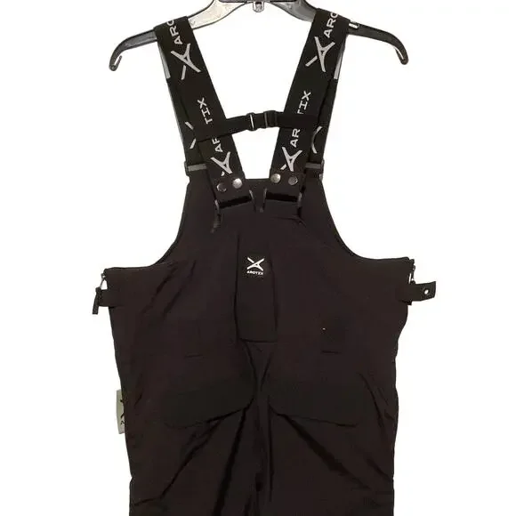 Arctix Men's Eco Friend Corkscrew Bib Overalls black small 32inseam